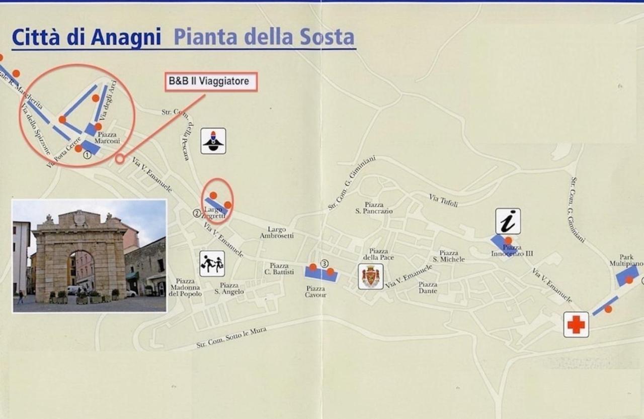 Il Viaggiatore Bed & Breakfast Anagni Exterior photo